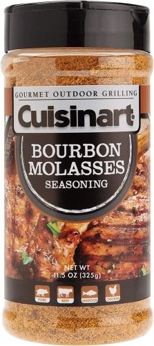 Product photo for Bourbon-Molasses Seasoning, part of a Bourbon-Themed Gift Basket.