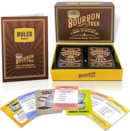 Product photo for the BourbonTrek Trivia Game.