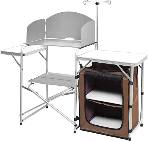 Product image for the CampLand Folding Cooking Table.