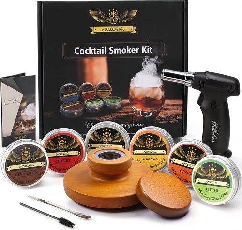 Product photo for the Cocktail Smoker Kit with Torch.