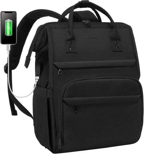 Product image for the LOVEVOOK Laptop Backpack for Women.