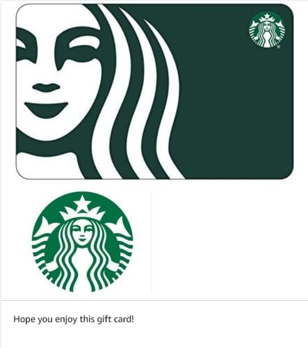 Product image for Starbucks Gift Cards.