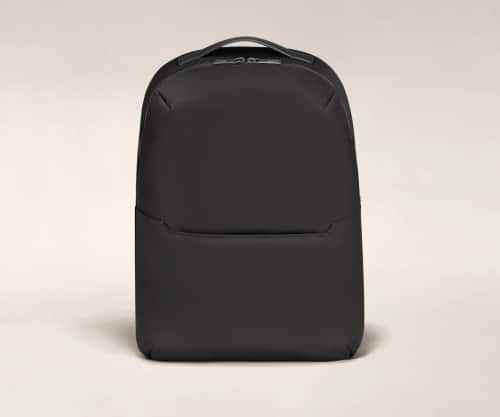 Product photo for the Away Everywhere Zip Backpack in black.