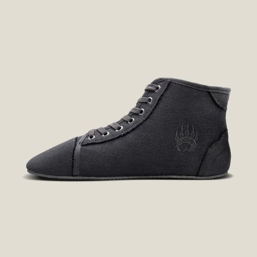Product image for the Bearfoot Ursus Lux Hi-top in dark grey.