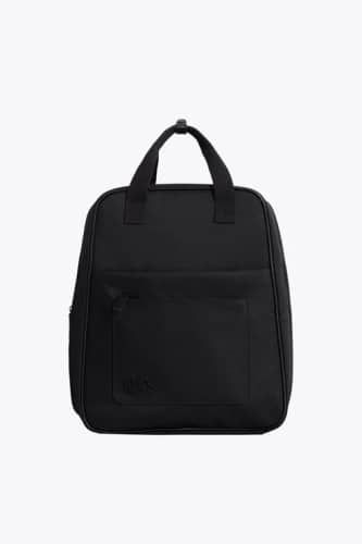 Product photo for the Beis Expandable Backpack in black.
