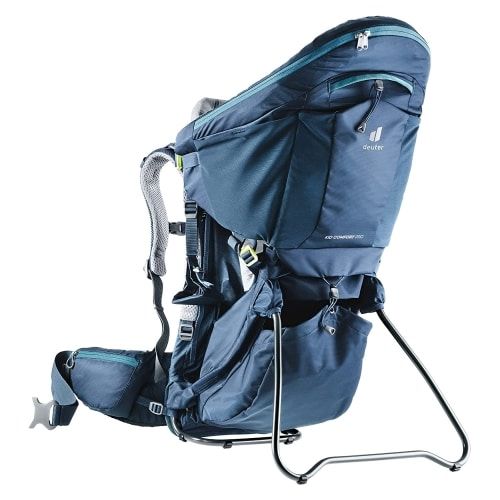 Product image for the Deuter Kid Comfort Pro Child Carrier in blue.