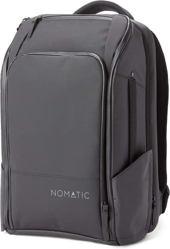 Product photo for the NOMATIC Travel Pack in dark grey.