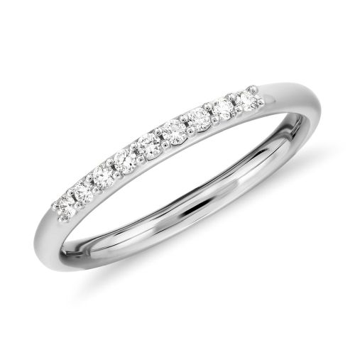 Product image for the Blue Nile Petite Diamond Ring.