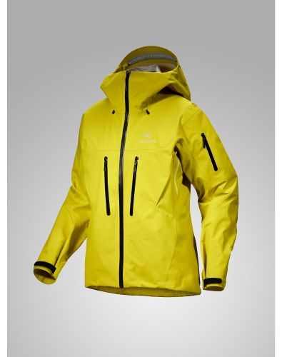 Product image for the Alpha SV Jacket in yellow.