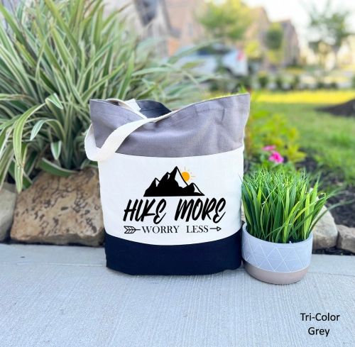 Camp More Worry Less Tote