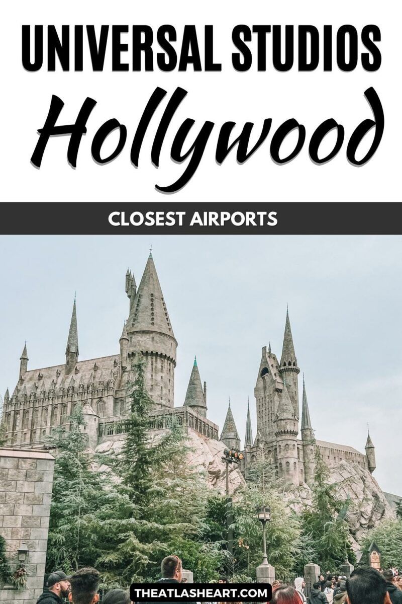 Closest Airports to Universal Studios Hollywood Pin