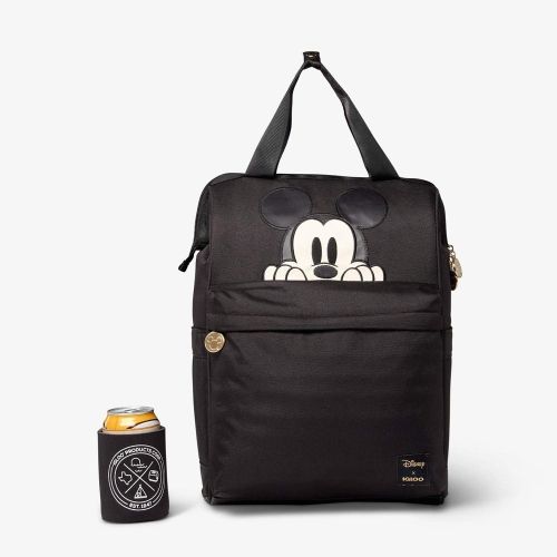 Product image for the Igloo Limited Edition Disney Decorated Soft-Sided Bag in black with a picture of Mickey Mouse.