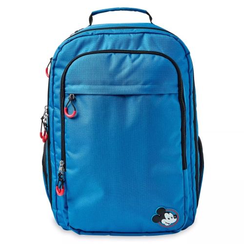 Product image for the Mickey Mouse Travel Backpack in blue.