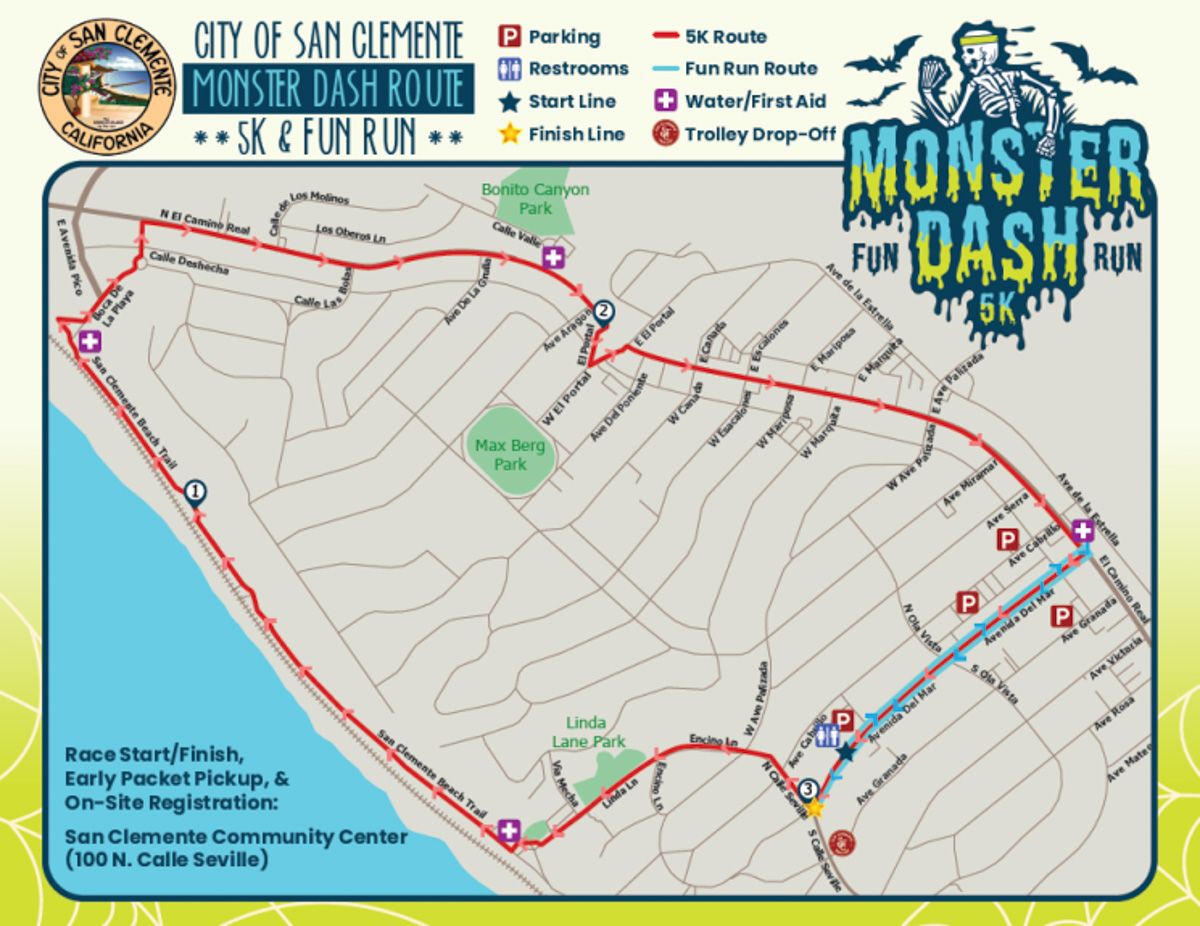 Monster Dash 5K San Clemente Community Center