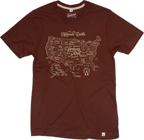 The Landmark Project NPS Map T-Shirt