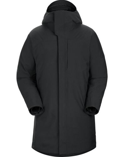 Product image for the Therme SV Parka in black.