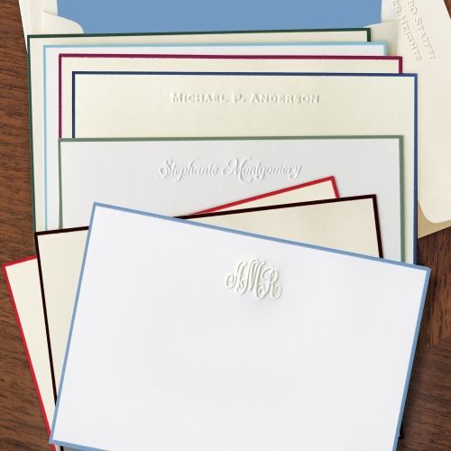 Product image for the Embossed Note Cards.