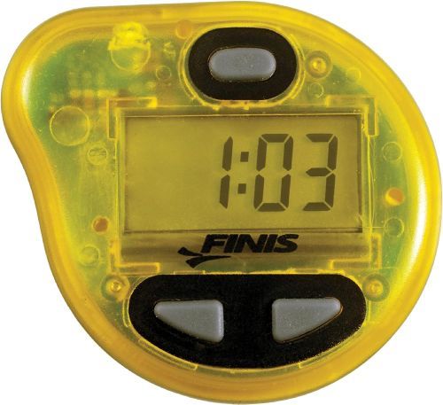 Product image for the Finis Tempo Trainer in yellow.
