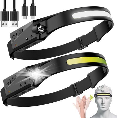Product image for the LED Headlamp in black. 
