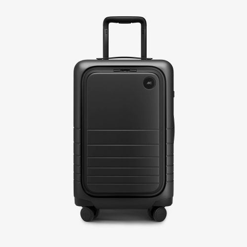 Product photo for the Monos Carry-On Pro in black.