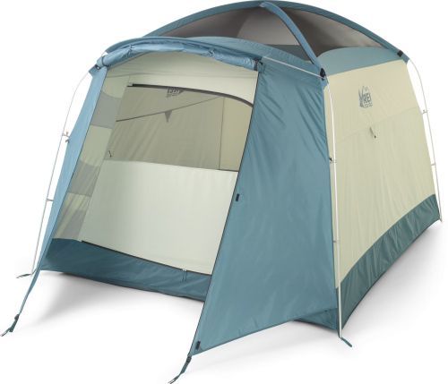 The REI Skyward 6 in blue and off-white.