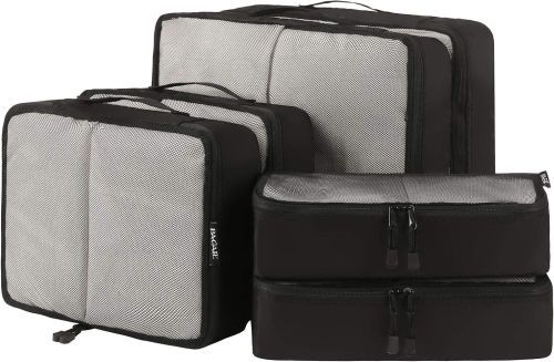 Product image for the BAGAIL 6 Set Packing Cubes.