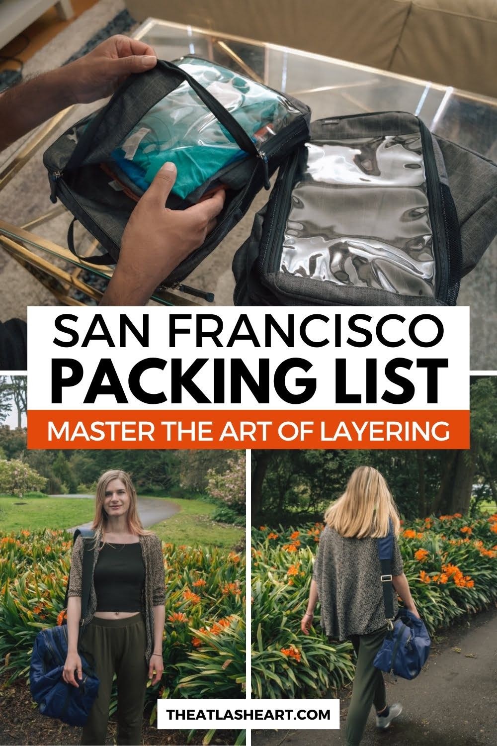 San Francisco Packing List Pin